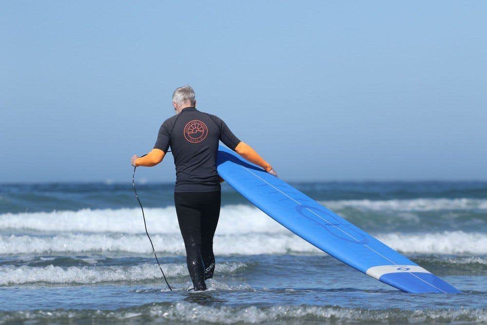 Private one-on-one surf coaching