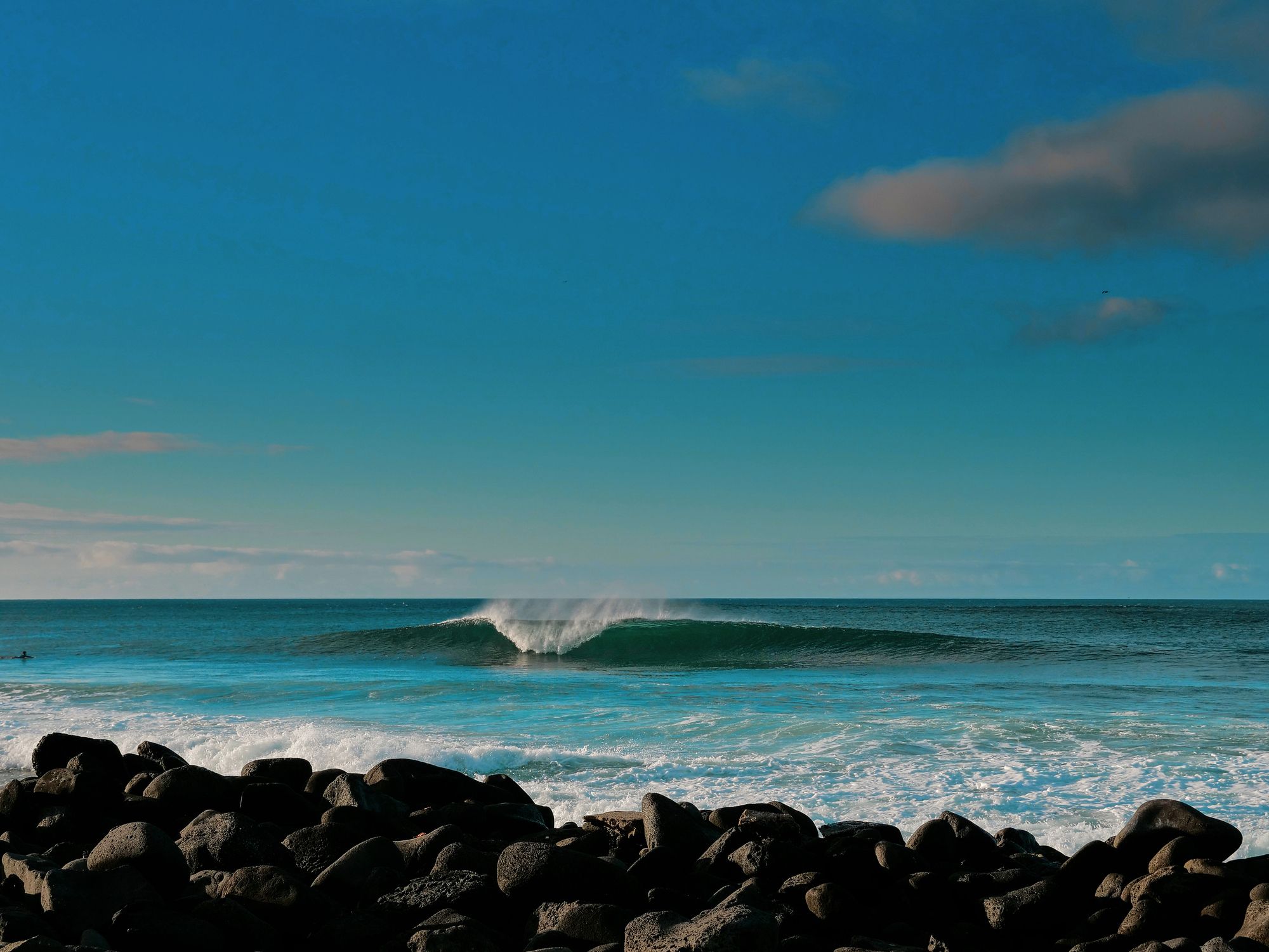 a-frame peak in ecuador, one of the cheapest surf destinations