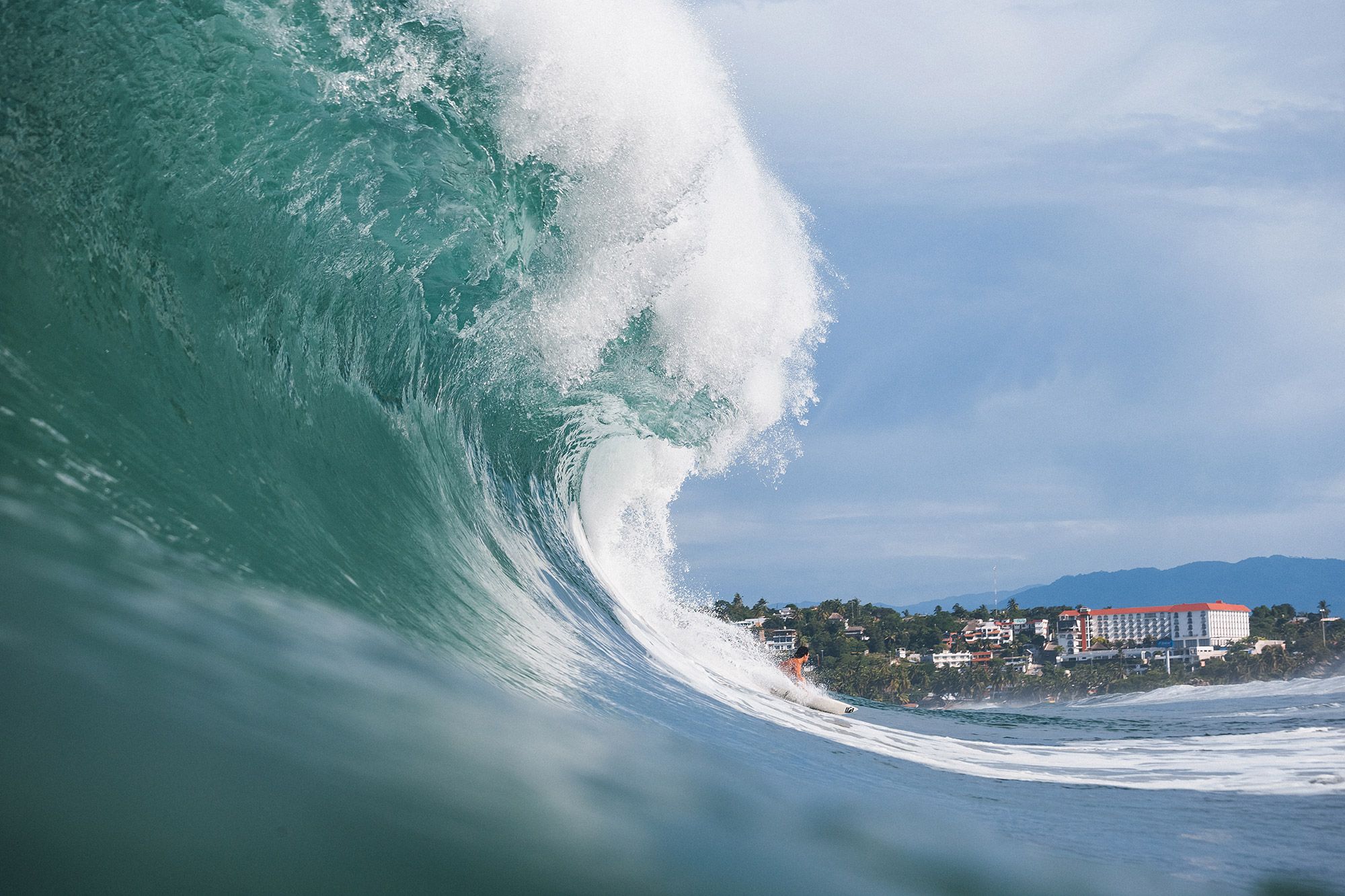 Timmy Reyes at Puerto Escondido, one of the best Mexican surf towns