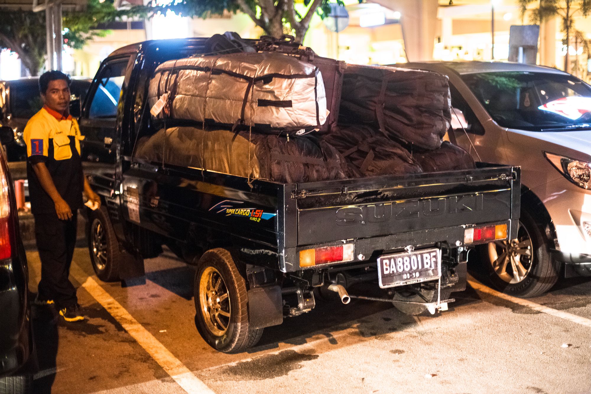 traveling with surfboards in Padang